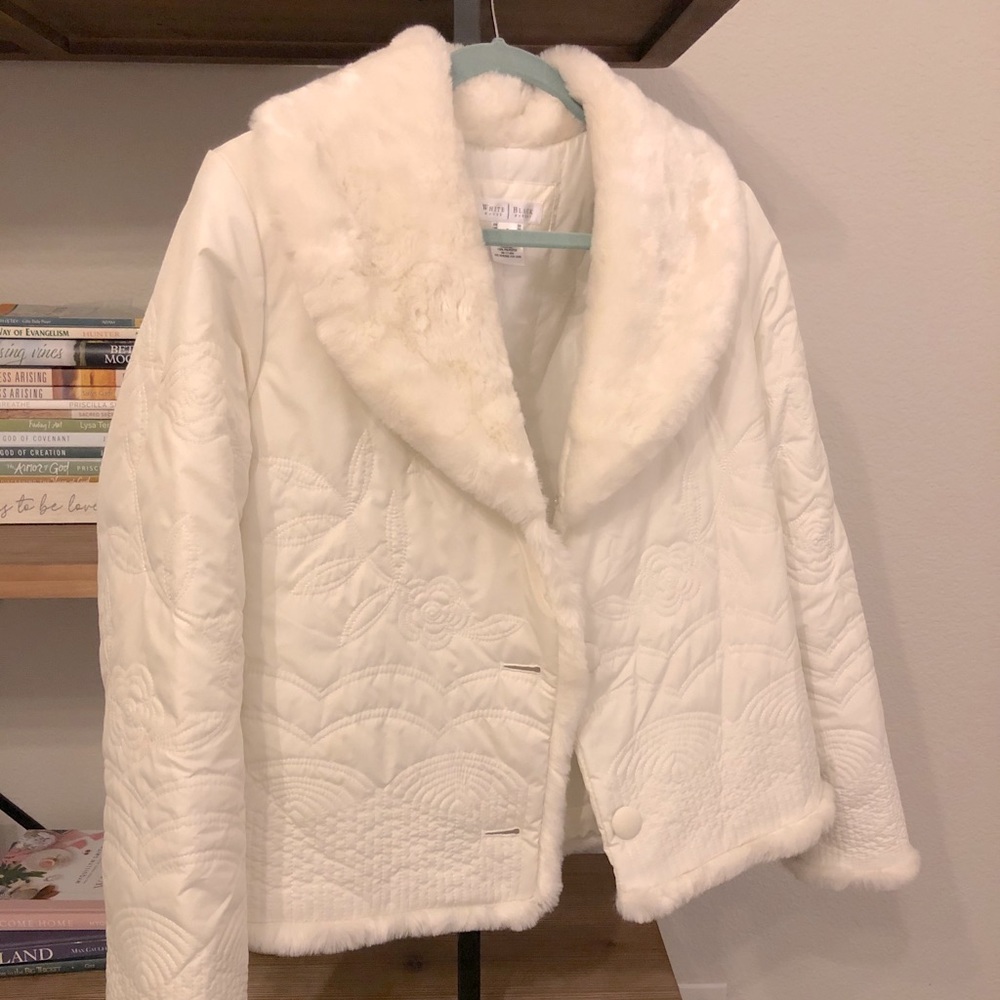 White House Black Market Puffy Jacket